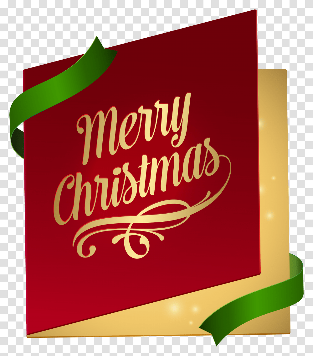 Merry Christmas Card Banner, Text, Beverage, Drink, Soda Transparent Png