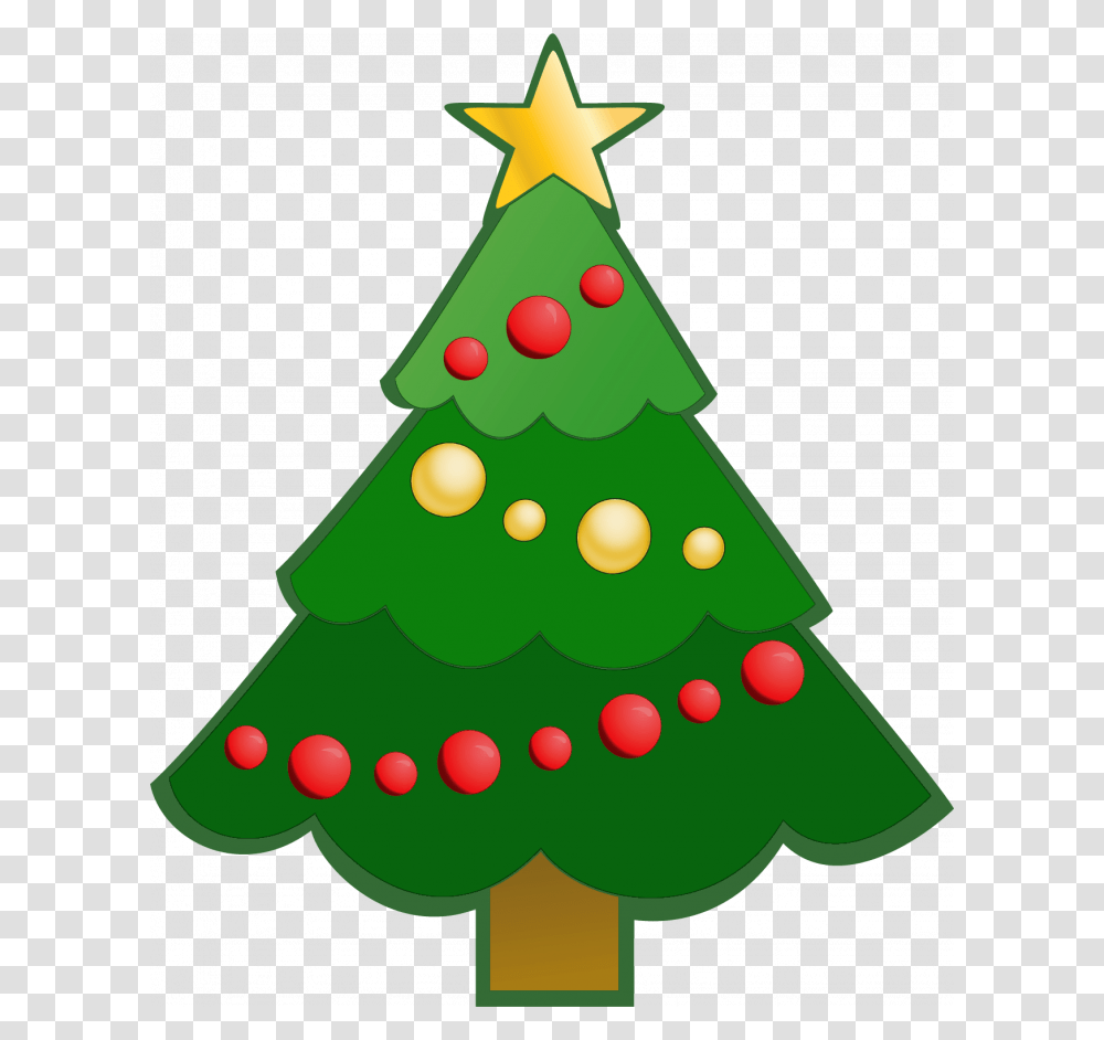 Merry Christmas Clipart Words Cute Christmas Tree Clipart, Plant, Ornament, Star Symbol Transparent Png