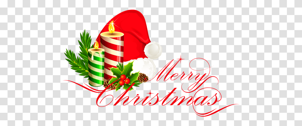 Merry Christmas Deco With Santa Hat Images Merry Christmas File, Envelope, Mail, Greeting Card, Diwali Transparent Png
