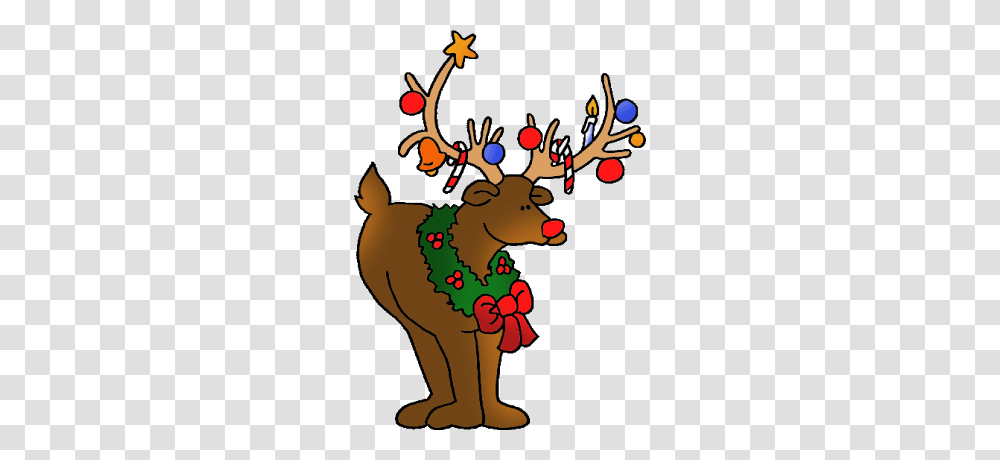 Merry Christmas Deer Clipart High Definition For Hd Wallpapers, Mammal, Animal, Poster, Wildlife Transparent Png