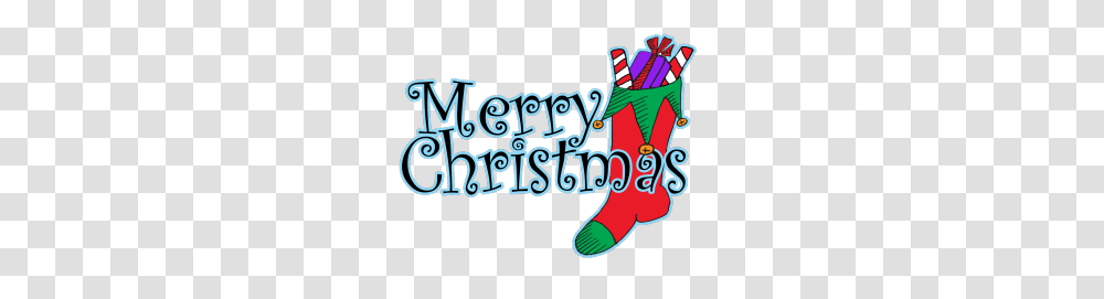 Merry Christmas From Church Clipart, Christmas Stocking, Gift, Apparel Transparent Png