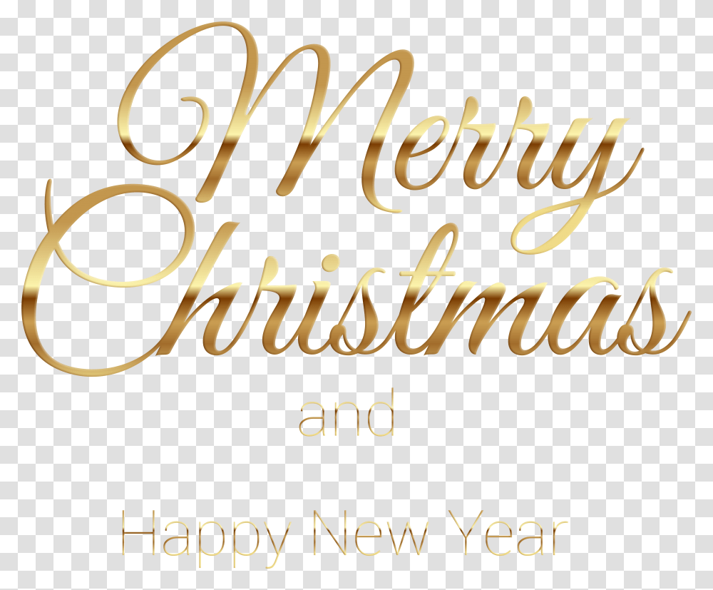 Merry Christmas Gold, Calligraphy, Handwriting, Alphabet Transparent Png