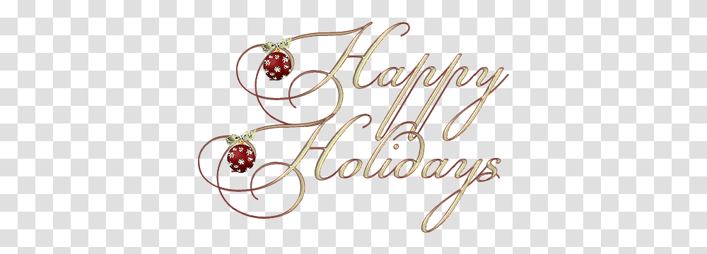 Merry Christmas Happy Holiday Images Happy Holidays Gif, Text, Handwriting, Pattern, Calligraphy Transparent Png