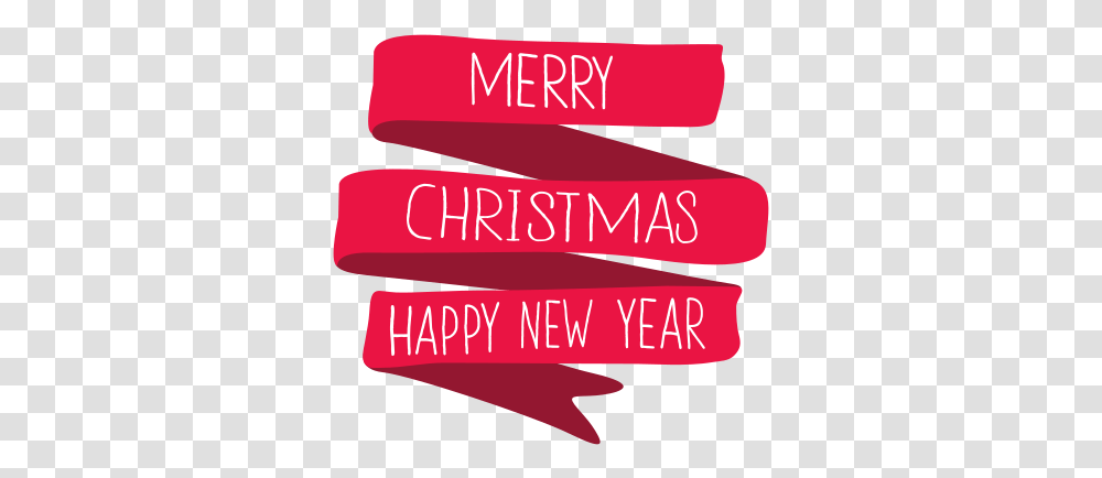 Merry Christmas Happy New Year Free Horizontal, Label, Text, Mouth, Lip Transparent Png