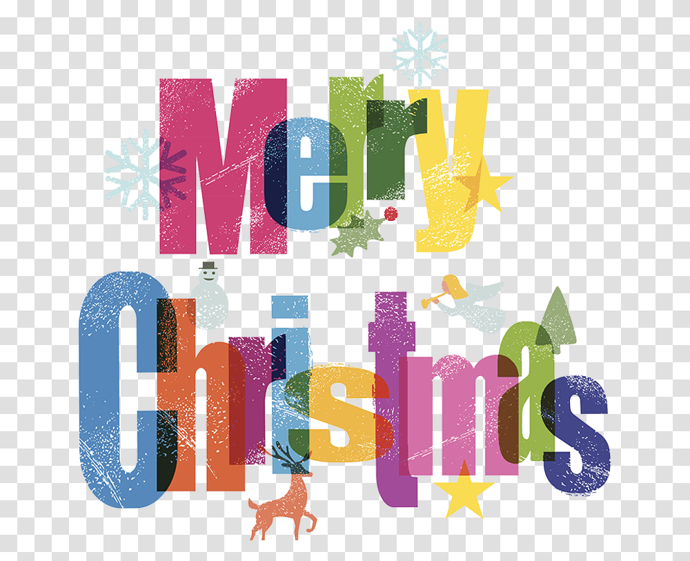 Merry Christmas Hd Colorful Merry Christmas, Alphabet Transparent Png