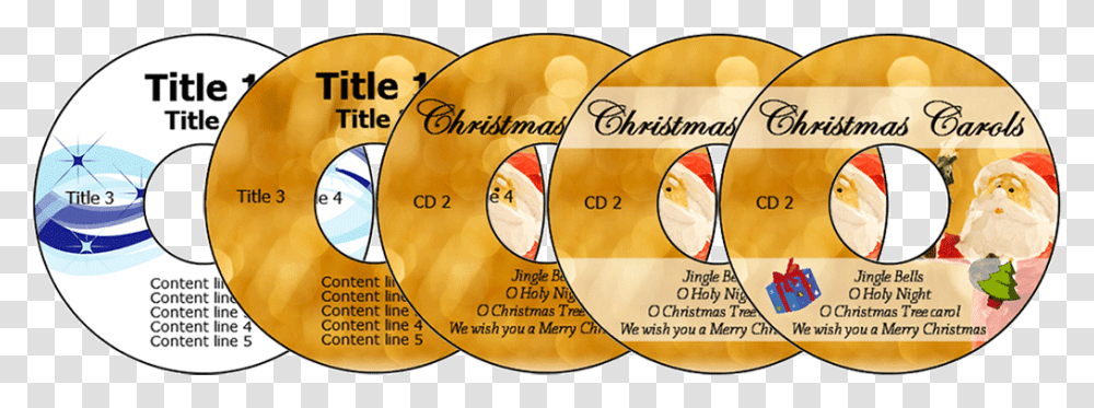 Merry Christmas, Label, Disk, Dvd Transparent Png