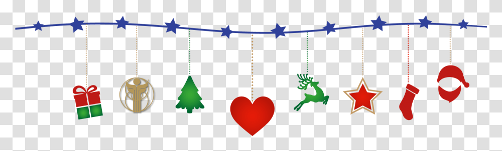 Merry Christmas Lights, Heart, Ornament, Pattern Transparent Png