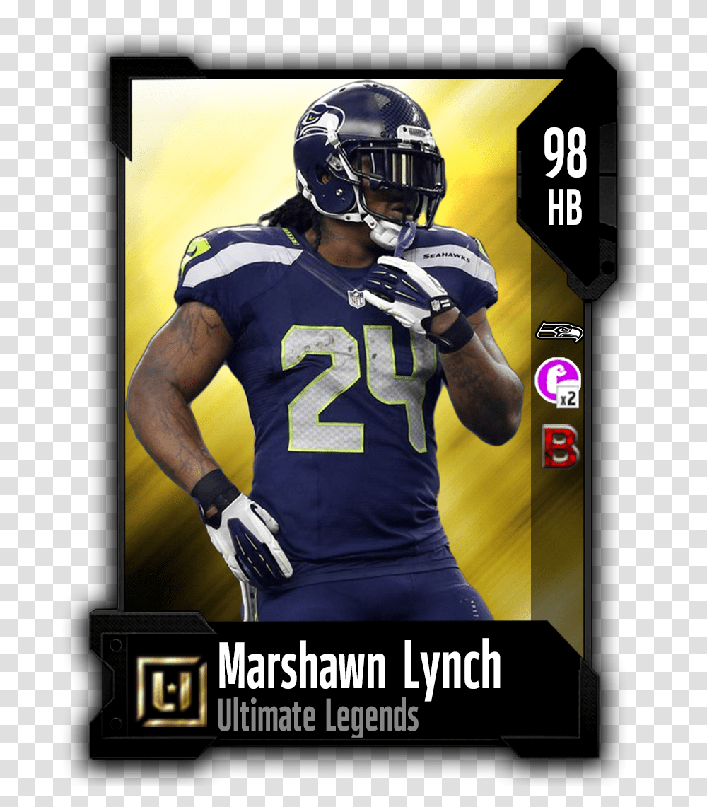Merry Christmas Marshawn Football Card, Helmet, Clothing, Apparel, Person Transparent Png