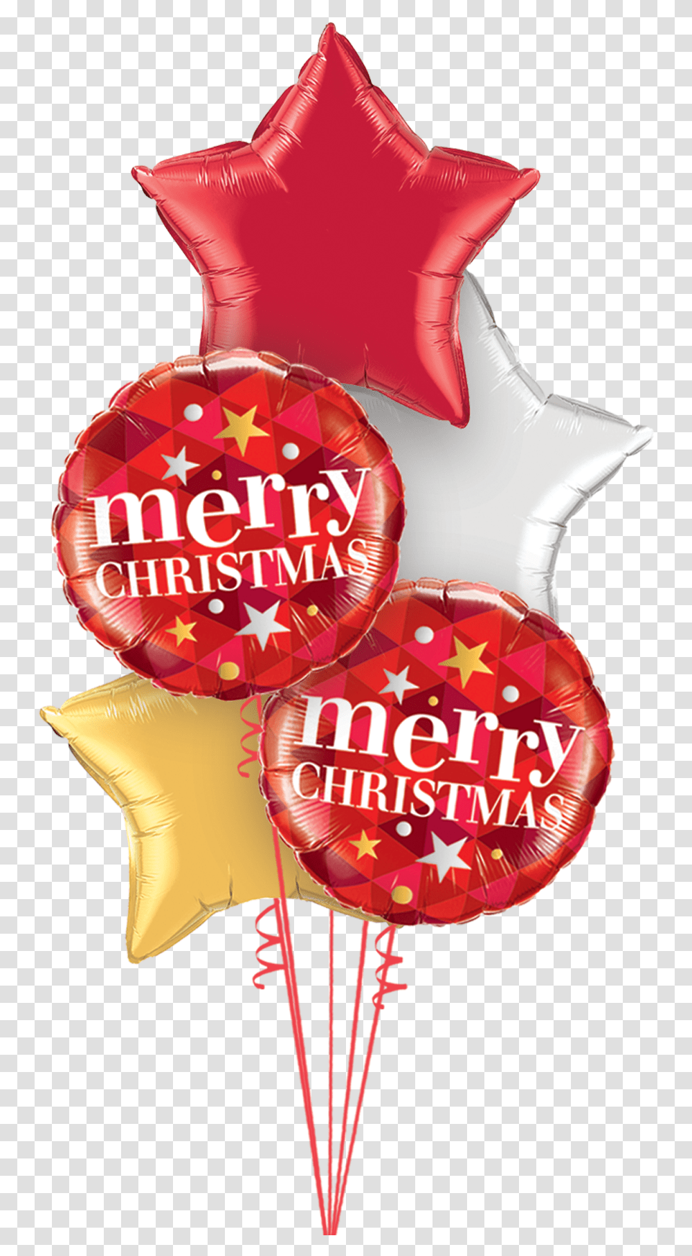 Merry Christmas Merry Christmas Balloons, Paper, Heart Transparent Png