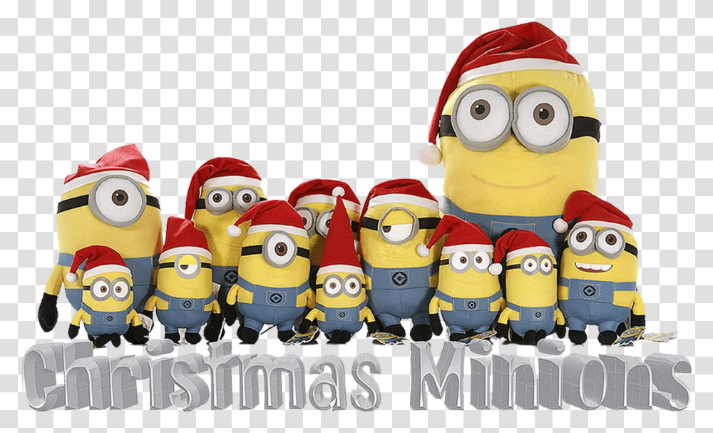 Merry Christmas Minion, Cushion, Plush, Toy, Poster Transparent Png