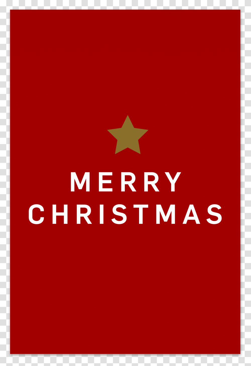 Merry Christmas Red Christmas Card Poster, Star Symbol, Advertisement Transparent Png