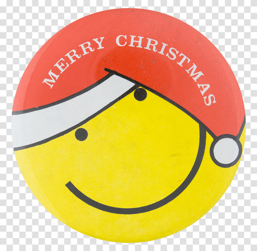 Merry Christmas Smiley Smileys Button Museum Smiley, Logo, Trademark, Ball Transparent Png
