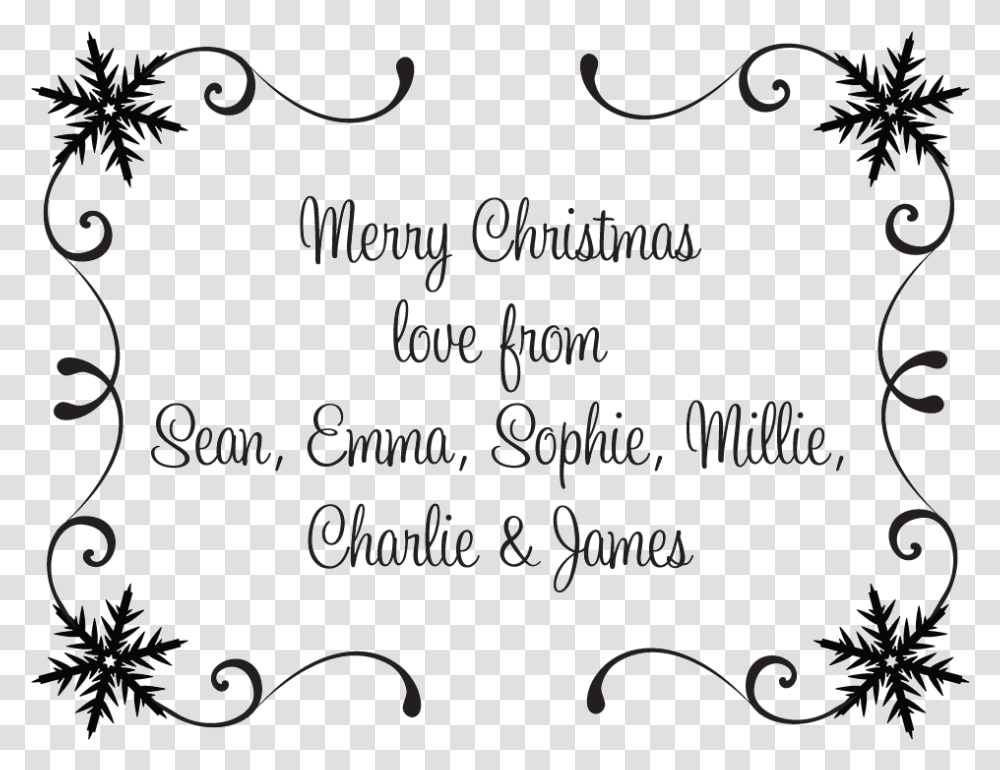 Merry Christmas Stamp Calligraphy, Business Card, Paper, Handwriting Transparent Png