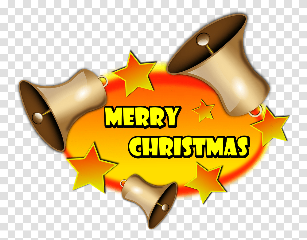 Merry Christmas Stars Free Vector Graphic On Pixabay Merry Christmas, Musical Instrument, Horn, Brass Section, Bugle Transparent Png