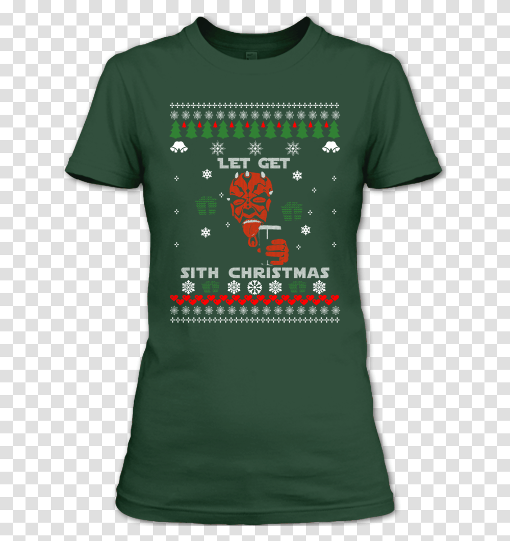 Merry Christmas T Shirt Let Get Sith Shirt Star Wars T Shirt Unisex, Clothing, Apparel, T-Shirt, Person Transparent Png