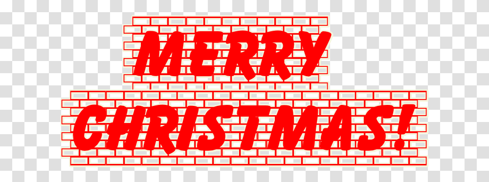 Merry Christmas Text Logo Icon Brick Font, QR Code, Number Transparent Png