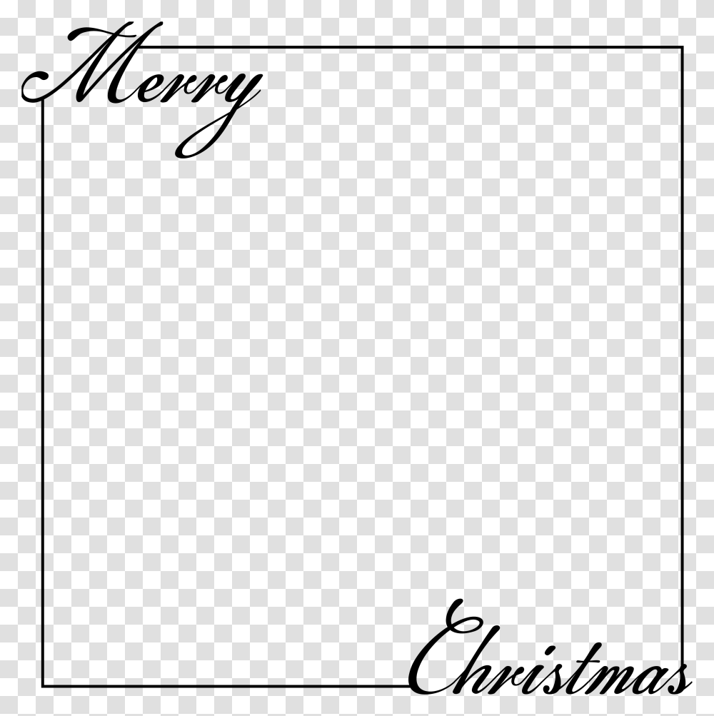 Merry Christmas Text Overlay 4 Happy Holidays Calligraphy, Gray, World Of Warcraft Transparent Png