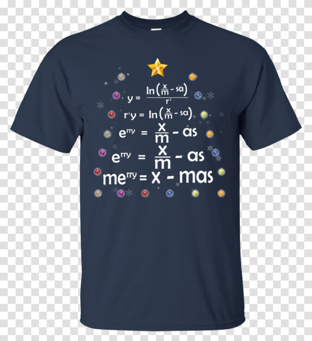 Merry Christmas To Math Teacher, Apparel, T-Shirt, Person Transparent Png
