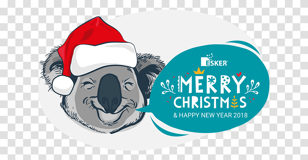 Merry Christmas & Happy New Year 2018 - Esker Anz Blog Cat Yawns, Baseball Cap, Hat, Clothing, Apparel Transparent Png