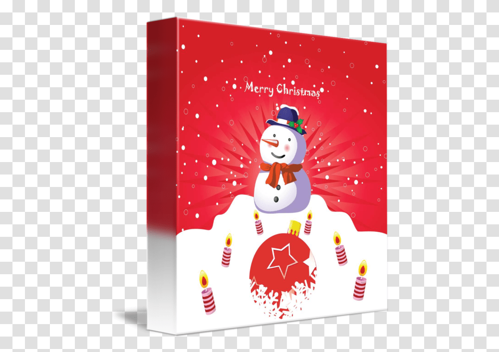 Merry Christmas Vector Art Poster By Huu Dai Trinh Snowman, Nature, Outdoors, Winter Transparent Png