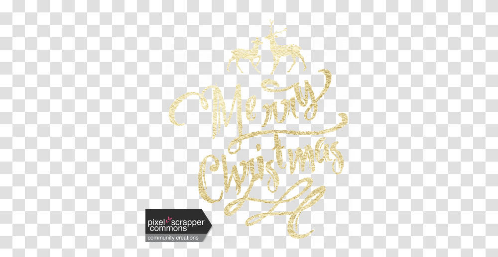 Merry Christmas With Sparkly, Text, Calligraphy, Handwriting, Rug Transparent Png