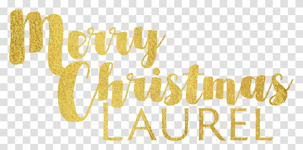 Merry Christmas Yellow, Alphabet, Handwriting, Calligraphy Transparent Png