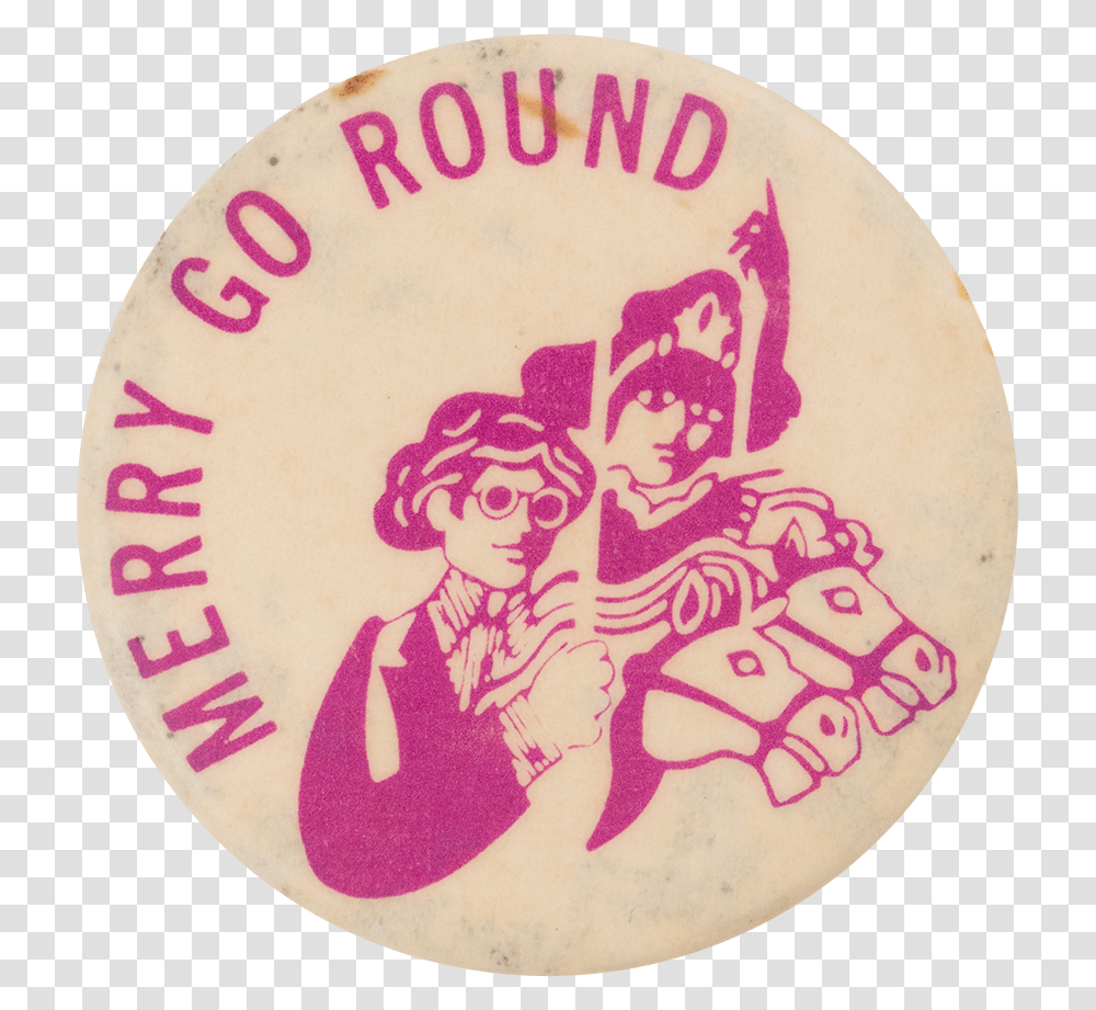 Merry Go Round Advertising Button Museum Illustration, Logo, Trademark, Badge Transparent Png