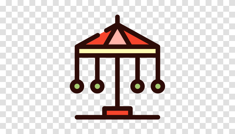 Merry Go Round Multicolor Simple Icon With And Vector Format, Lamp, Tabletop, Furniture, Lantern Transparent Png