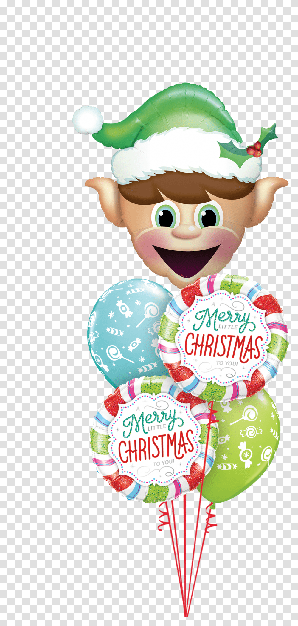 Merry Little Christmas To You Balloon Clipart Balloon, Sweets, Food, Person, Cream Transparent Png