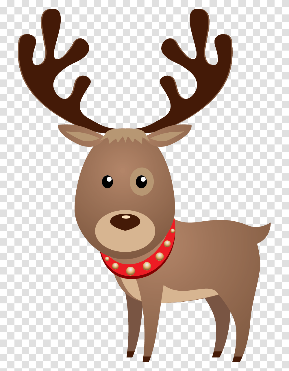 Merry Medisolving Deer Cartoon, Mammal, Animal, Wildlife, Toy Transparent Png