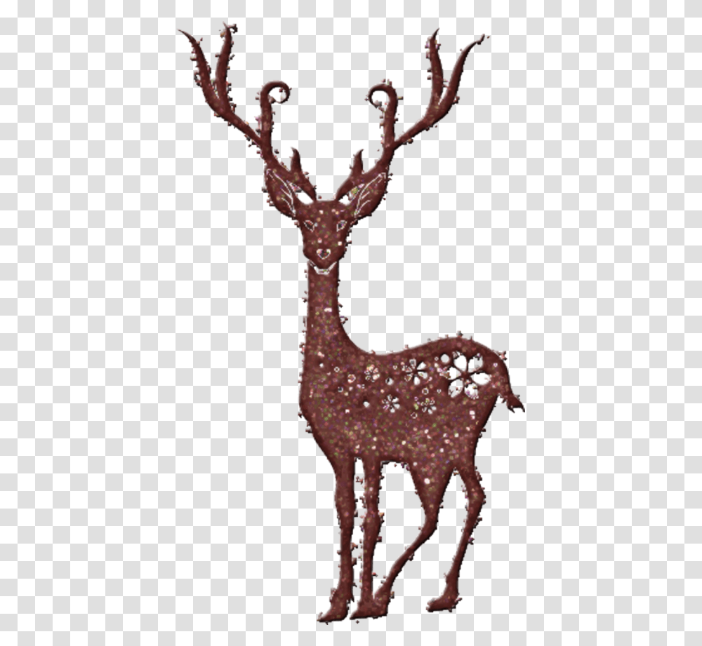 Merry X Mas, Deer, Wildlife, Mammal, Animal Transparent Png