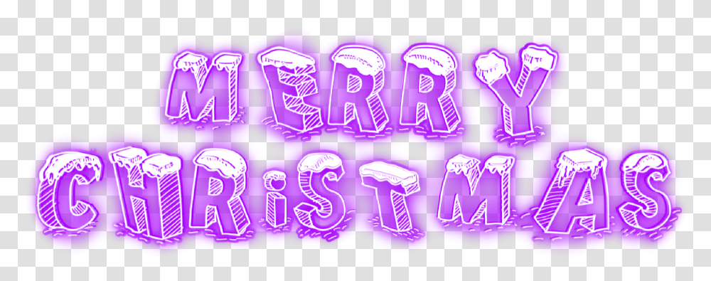 Merrychristmas Christmas Neon Word Text Freetoedit Illustration, Apparel, Light, Hat Transparent Png