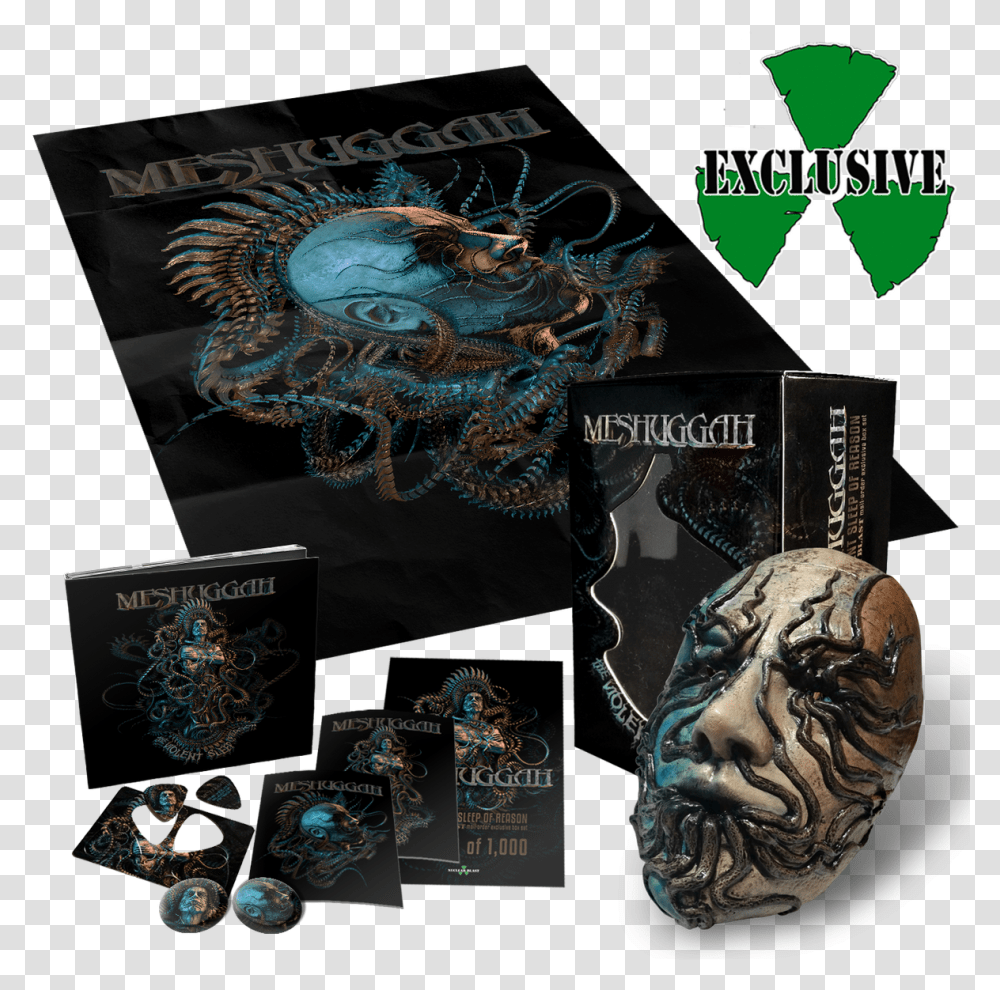 Meshuggah Violent Sleep Of Reason Vinyl, Dvd, Disk, Novel, Book Transparent Png