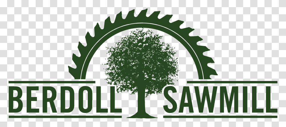 Mesquite Tree Berdoll Sawmill Logo, Poster, Green, Machine Transparent Png