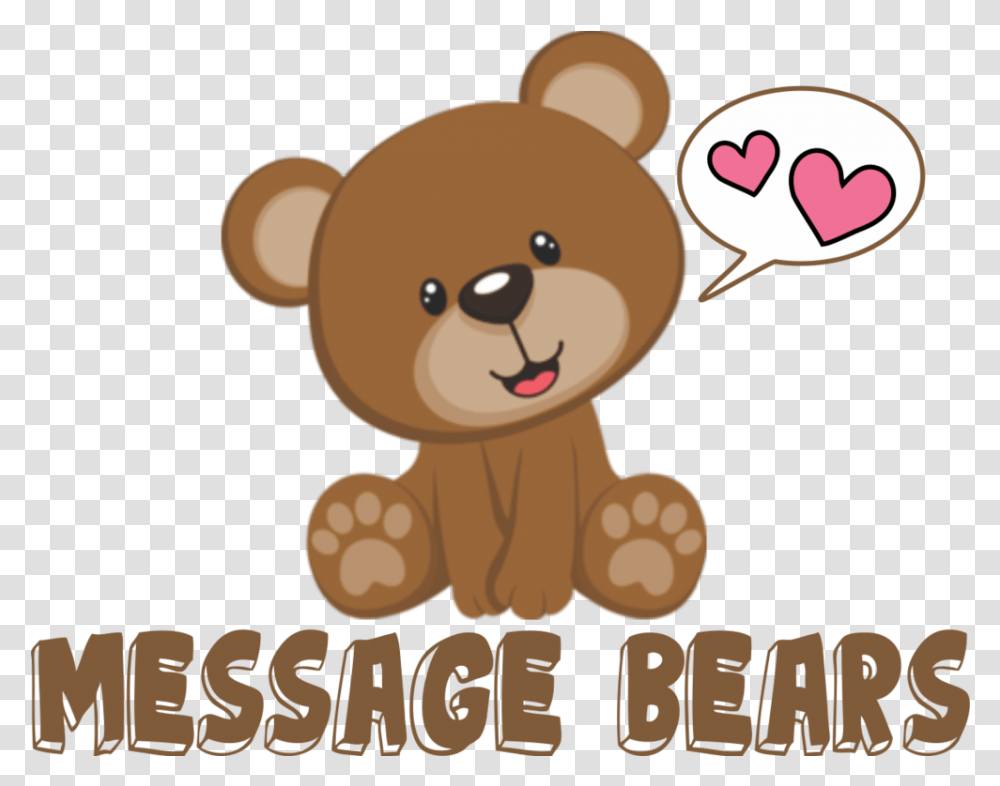 Message Bears Teddy Bear, Toy, Snowman, Winter, Outdoors Transparent Png