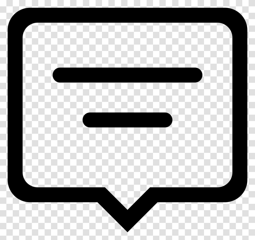 Message Box Icon, Sign, Road Sign, Mailbox Transparent Png