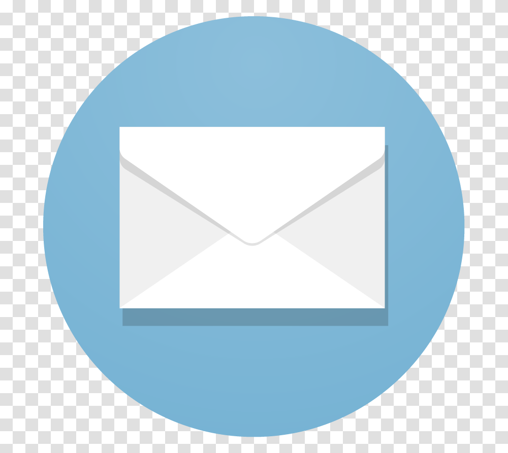 Message Icon Circle Teal, Envelope, Mail, Airmail Transparent Png