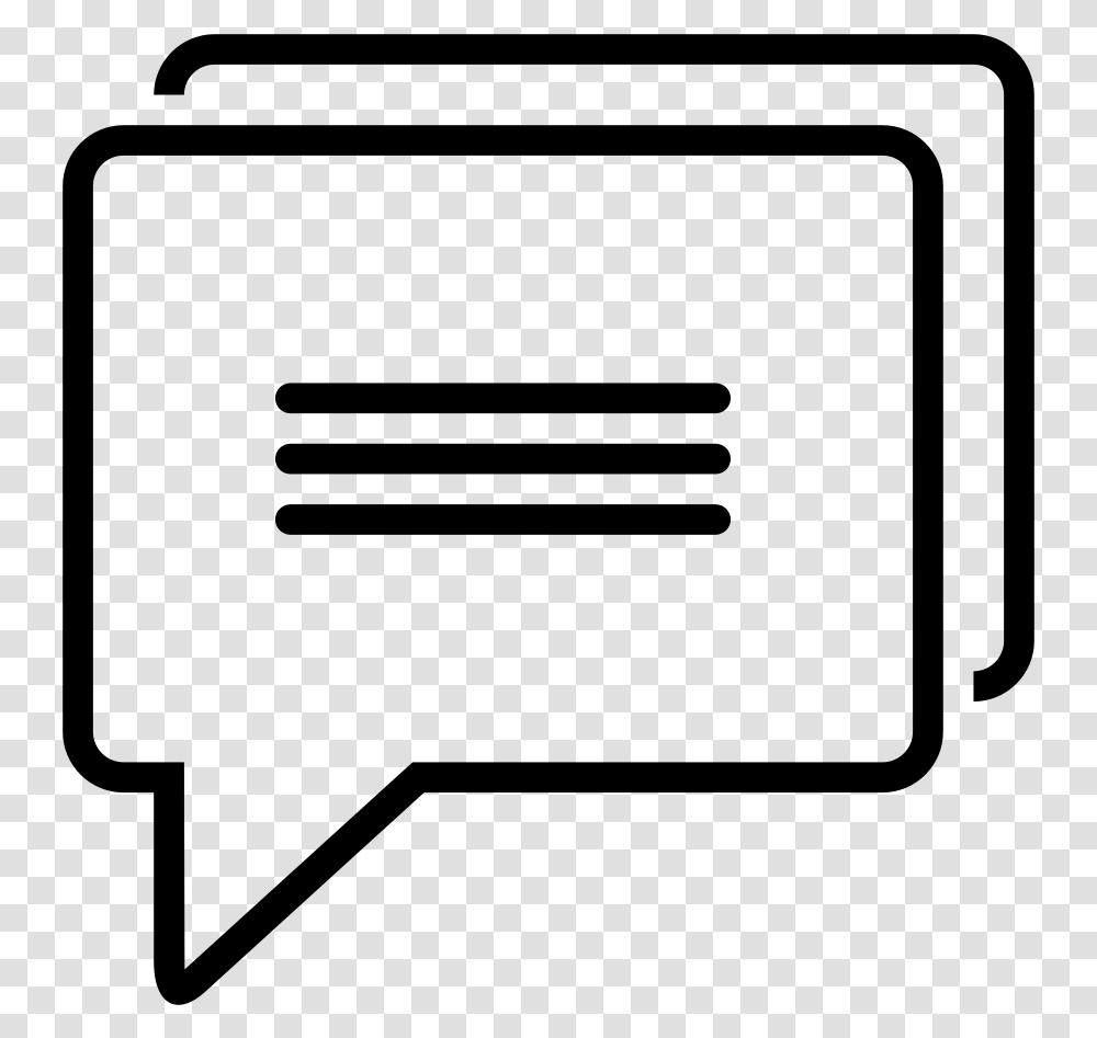 Message Icon Svg, Gray, World Of Warcraft Transparent Png