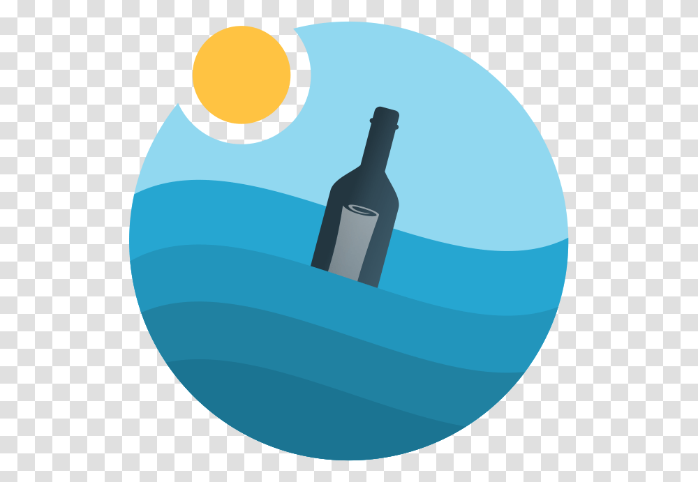 Message In A Bottle Icon, Wine, Alcohol, Beverage, Drink Transparent Png