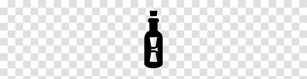Message In A Bottle Icons Noun Project, Gray, World Of Warcraft Transparent Png
