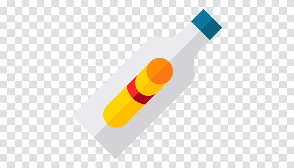 Message In A Bottle, Medication, Pill, Capsule, Crayon Transparent Png
