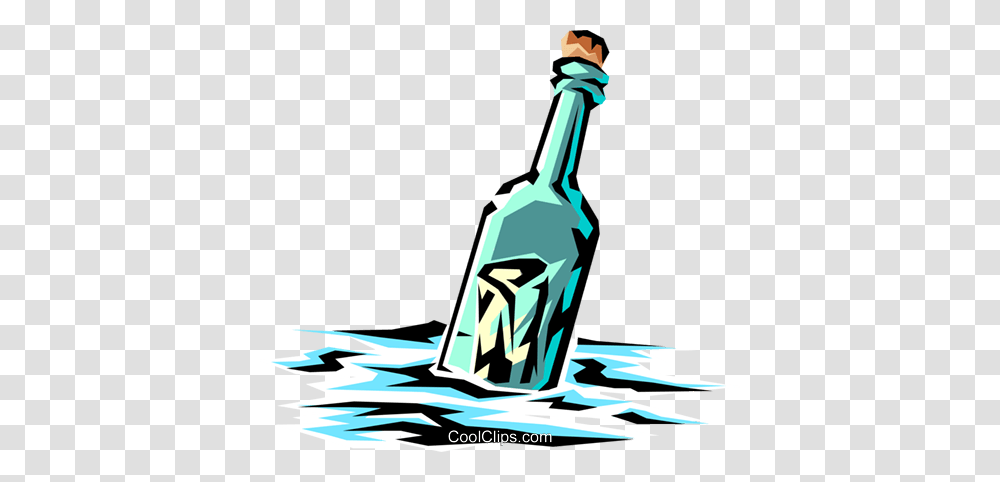 Message In A Bottle Royalty Free Vector Clip Art Illustration, Appliance, Vacuum Cleaner, Steamer Transparent Png