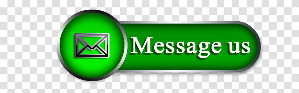 Message Us Green, Word, Alphabet Transparent Png