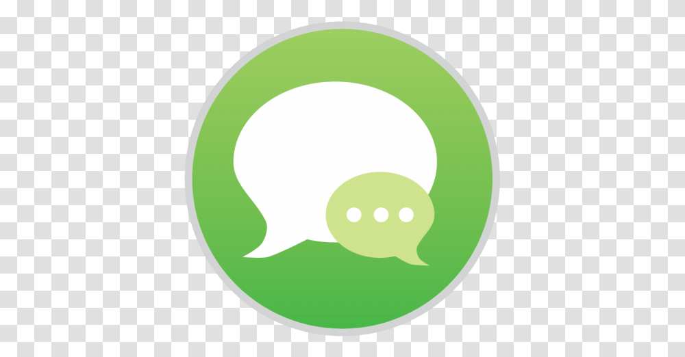 Messages Icon Mac Stock Apps Style 2 Iconset Hamza Saleem Iphone, Tennis Ball, Sport, Clothing, Symbol Transparent Png