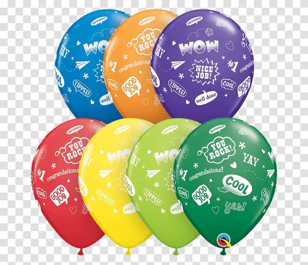 Messages On Balloons, Egg, Food Transparent Png