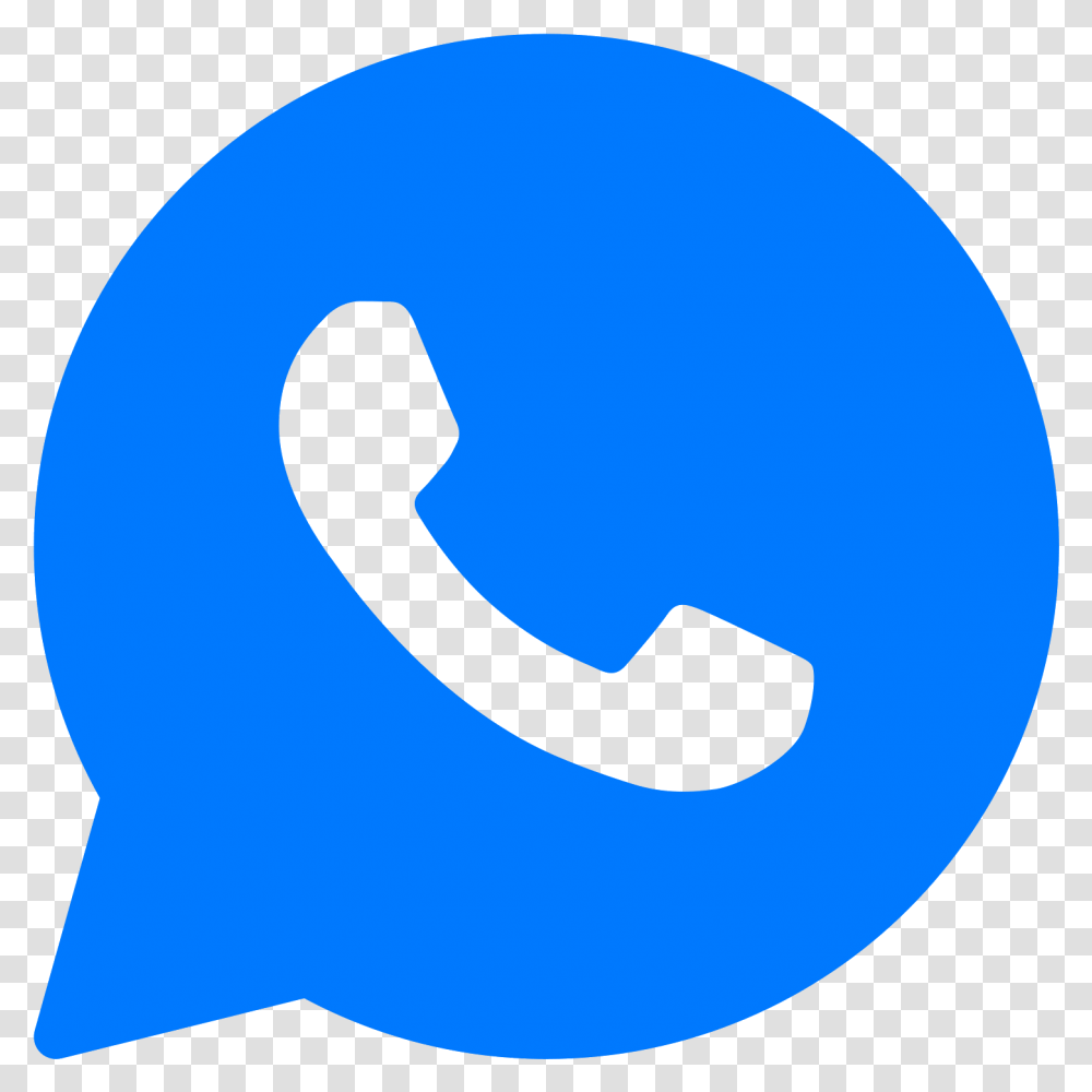 Messaging Whatsapp Instant Message Apps Free Logo Whatsapp Azul, Apparel Transparent Png