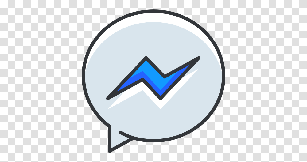 Messenger Free Icon Of Social Icons Messenger Icon 3d, Text, Logo, Symbol, Trademark Transparent Png