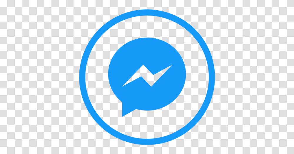 Messenger Icon Picture Icon Like Facebook, Symbol, Recycling Symbol Transparent Png