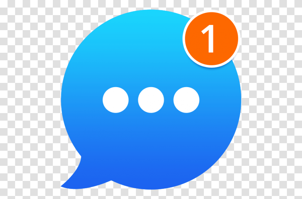 Messenger Messages One Stop Messaging Texting Sms Circle, Balloon, Food, Sphere Transparent Png