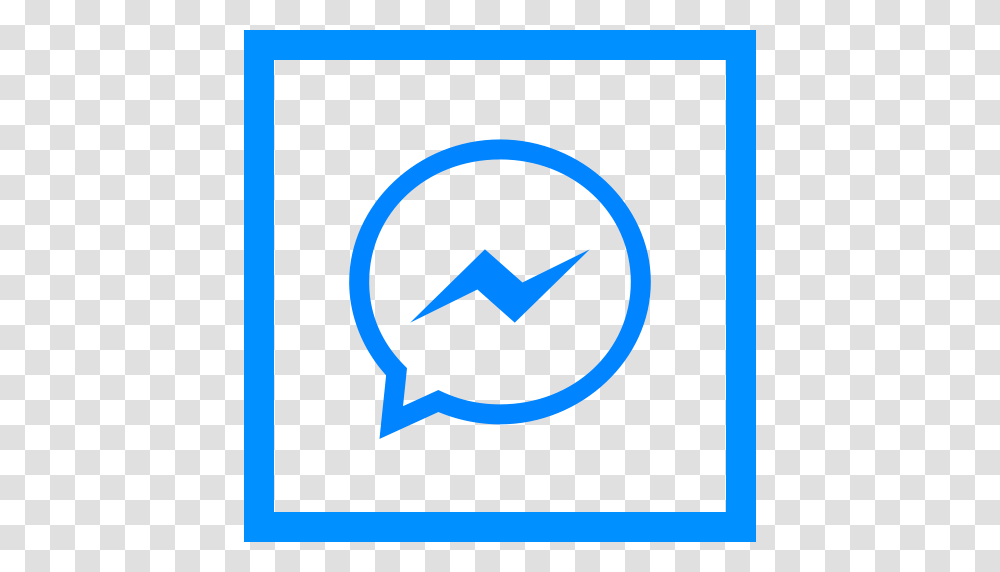 Messenger Social Telegram Icon, Recycling Symbol, Logo, Trademark Transparent Png